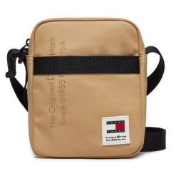 Saszetka Tommy Jeans. Brązowe saszetki i nerki Tommy Jeans, bez wzorów, z jeansu. Za 169.99 zł.