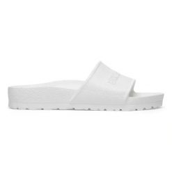 Birkenstock Barbados EVA White Klapki Unisex. Białe klapki Birkenstock, z materiału. Za 199.99 zł.