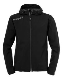 Kurtka softshellowa Uhlsport ESSENTIAL. Białe kurtki Uhlsport, bez wzorów, bez kaptura. W wyprzedaży za 305.50 zł.