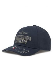 Aeronautica Militare Czapka z daszkiem 251HA1104CT2261 Granatowy. Niebieskie czapki z daszkiem Aeronautica Militare, bez wzorów, z bawełny. Za 289.99 zł.