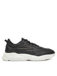 HUGO Sneakersy Leon 50536270 Czarny. Czarne buty sportowe casual Hugo, bez wzorów, ze skóry, bez zapięcia. Za 439.99 zł.