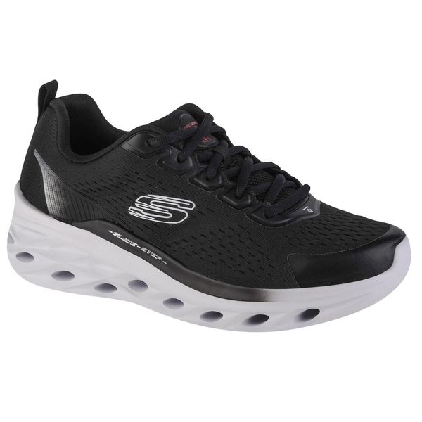 Buty do biegania męskie, Skechers Glide-Step Swift - Frayment. Czarne buty do biegania Skechers, bez wzorów, bez zapięcia, do biegania, skechers sport. Za 349.99 zł.