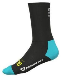 Skarpetki rowerowe Alé Cycling Thermo Primaloft. Czarne skarpety ALÉ CYCLING, bez wzorów, z elastanu. Za 92.90 zł.