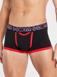 HOM Bokserki Up 402371 Czarny. Czarne bokserki HOM, m, bez wzorów, z bawełny. Za 159.99 zł.