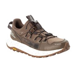 Buty turystyczne męskie Jack Wolfskin Terraquest Low. Brązowe buty turystyczne Jack Wolfskin, na lato, bez wzorów, z materiału, bez zapięcia, trekkingowe. Za 359.99 zł.