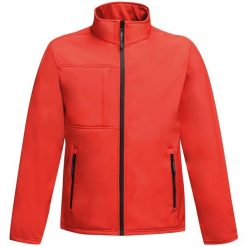 Męski Softshell Octagon II. Czarne kurtki softshell Regatta, l, bez wzorów, z softshellu, bez kaptura. Za 153.99 zł.