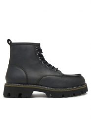 Blauer Kozaki F4RUSK03/LEP Czarny. Czarne kozaki Blauer, bez wzorów, z nubiku, bez obcasa, bez zapięcia. Za 769.99 zł.