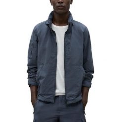 Kurtka ECOALF RIGIALF JACKET Niebieski. Niebieskie kurtki Ecoalf, m, bez wzorów, z tkaniny, bez kaptura. Za 610.15 zł.