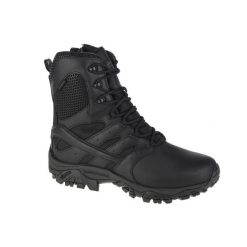 Buty trekkingowe męskie Merrell Moab 2 8 Response WP. Czarne buty trekkingowe Merrell, bez wzorów, z materiału, za kostkę, bez zapięcia. Za 549.99 zł.