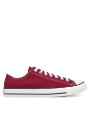 Converse Trampki Chuck Taylor All Star OX M9691 M Bordowy. Czerwone trampki Converse, m, bez wzorów, bez zapięcia. Za 259.99 zł.