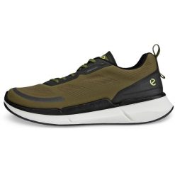 Buty do chodzenia męskie Ecco Sneaker Biom 2.2 Low. Czarne buty trekkingowe ecco, bez wzorów, z materiału, bez zapięcia, trekkingowe. Za 812.00 zł.