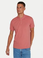 Matinique Polo 30206461 Koralowy Regular Fit. Pomarańczowe koszulki polo Matinique, m, bez wzorów, z bawełny, bez kołnierzyka, bez ramiączek. Za 129.99 zł.