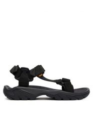 Teva Sandały Terra Fi 5 Universal Leather 1099442 Czarny. Czarne sandały Teva, ze skóry, bez zapięcia. Za 549.99 zł.