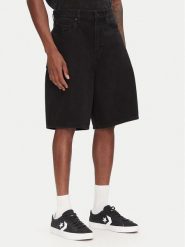 Volcom Szorty jeansowe Billow A2012200 Czarny Relaxed Fit. Czarne szorty Volcom, m, bez wzorów, z bawełny. Za 309.99 zł.