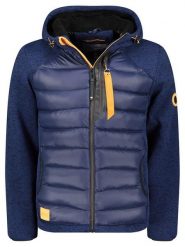 Geographical Norway Kurtka polarowa "Theo" w kolorze granatowym rozmiar: XXL. Niebieskie kurtki Geographical Norway, xxl, bez wzorów, z polaru, bez kaptura. Za 156.98 zł.