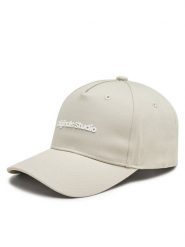 Jack&Jones Czapka z daszkiem Vesterbro 12253600 Beżowy. Brązowe czapki z daszkiem Jack&Jones, bez wzorów, z bawełny. Za 59.99 zł.
