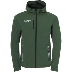 Kurtka softshell Kempa. Brązowe kurtki softshell Kempa, m, bez wzorów, z softshellu, bez kaptura. W wyprzedaży za 449.00 zł.