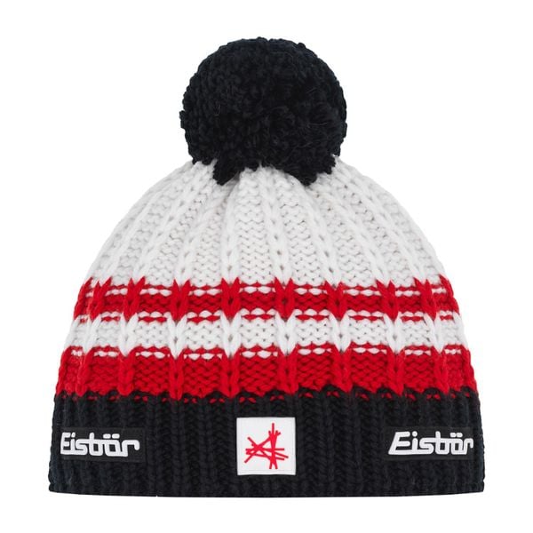 Czapka Eisbar Kova Pompon MÜ SA. Białe czapki zimowe Eisbar, bez wzorów, z wełny. Za 205.51 zł.