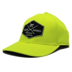 Czapka sportowa - Ochrona UPF50+ - Nylon (Neonowy). Żółte czapki zimowe SURF MONKEY, bez wzorów, z nylonu. Za 179.95 zł.