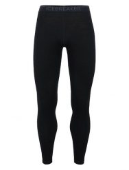 Legginsy termoaktywne męskie Icebreaker Merino 260 Tech. Czarne bielizna termoaktywna Icebreaker, m, bez wzorów, z materiału, trekkingowe. Za 466.25 zł.