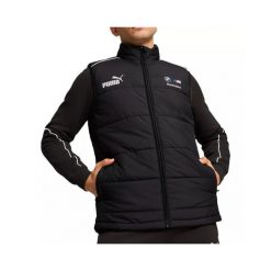 Kurtka puchowa Puma BMW MMS MT7+. Czarne kurtki Puma, na zimę, m, bez wzorów, z puchu, bez kaptura. W wyprzedaży za 377.00 zł.
