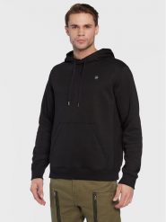 G-Star Raw Bluza D16121-C235-6484 Czarny Regular Fit. Czarne bluzy G-Star Raw, l, bez wzorów, z syntetyku, bez kaptura. Za 269.99 zł.