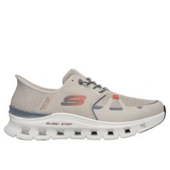 Sneakersy Skechers Glide-Step Pro. Brązowe buty sportowe casual Skechers, bez wzorów, bez zapięcia. Za 452.99 zł.