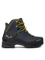 Salewa Trekkingi Rapace Gtx GORE-TEX 61332-0960 Granatowy. Niebieskie botki sznurowane Salewa, bez wzorów, z gore-texu, bez obcasa, bez zapięcia. Za 1,249.00 zł.