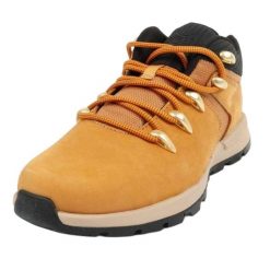 Męskie Skórzane Buty Sportowe Sprint Trekker. Brązowe buty trekkingowe Timberland, bez wzorów, bez zapięcia. Za 539.99 zł.