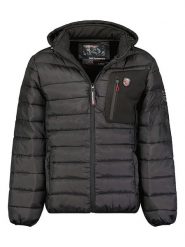 Geographical Norway Kurtka pikowana "Belvira" w kolorze czarnym rozmiar: XXL. Czarne kurtki Geographical Norway, xxl, bez wzorów, bez kaptura. Za 228.94 zł.