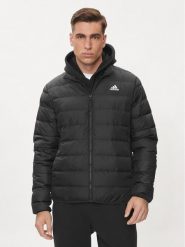 Adidas Kurtka puchowa Essentials Light Down HZ5730 Czarny Regular Fit. Czarne kurtki Adidas, l, bez wzorów, z puchu, bez kaptura. Za 549.99 zł.