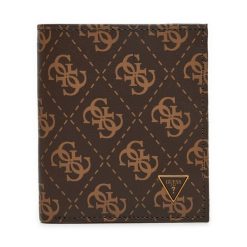 Portfel Guess. Brązowe portfele Guess, z aplikacjami. Za 249.99 zł.