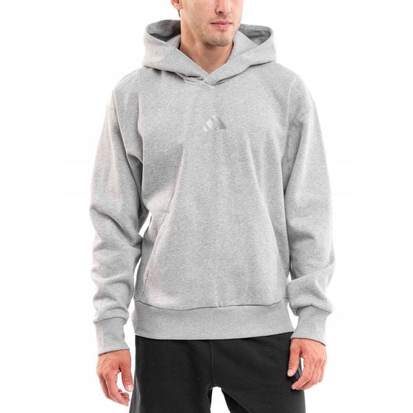 Bluza Męska z Kapturem adidas Sportowa Hoodie Wygodna Bawełniana roz. M. Szare bluzy z kapturem Adidas, l, bez wzorów, z bawełny, z kapturem. Za 217.99 zł.