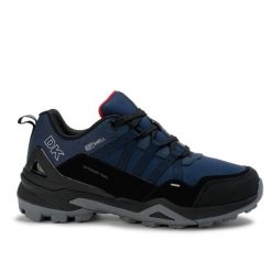 Buty męskie sportowe trekkingowe turystyczne DK VENOM. Czarne buty turystyczne DK, bez wzorów, z materiału, bez zapięcia, trekkingowe. Za 199.00 zł.