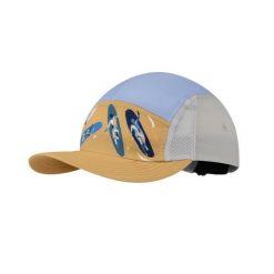 Czapka z daszkiem BUFF 5 Panel Go. Żółte czapki z daszkiem Buff, bez wzorów, z elastanu. Za 149.99 zł.