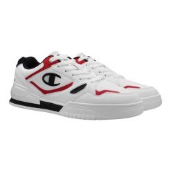 Męskie Buty Treningowe 3 Point Tech Low. Białe buty turystyczne Champion, bez wzorów, z gumy, bez zapięcia, trekkingowe. Za 392.99 zł.