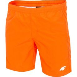 Spodenki treningowe męskie SKMT001B - pomarańcz. Krótkie spodenki sportowe marki 4F. Za 64.99 zł.