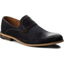 Półbuty SERGIO BARDI - Foligno SS127337218AD 407. Niebieskie eleganckie półbuty Sergio Bardi, bez wzorów, z materiału, bez obcasa, bez zapięcia. W wyprzedaży za 199.00 zł.