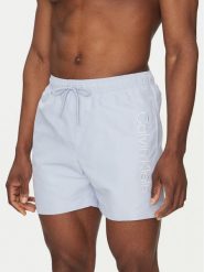 Calvin Klein Swimwear Szorty kąpielowe KM0KM01166 Niebieski Regular Fit. Niebieskie kąpielówki Calvin Klein Swimwear, m, bez wzorów, z syntetyku. Za 169.99 zł.
