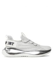 Plein Sport Sneakersy The Bubble Gen.X.02 Tiger FACS USC0432 STE003N Biały. Białe buty sportowe casual Plein Sport, bez wzorów, z materiału, bez zapięcia. Za 1,269.00 zł.