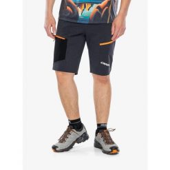 Spodenki turystyczne męskie Crazy Short Traverse. Czarne szorty Crazy, m, bez wzorów, sportowe. Za 340.99 zł.