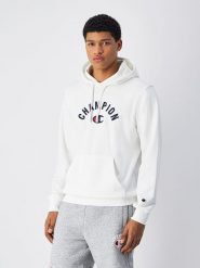 Champion Bluza w kolorze białym rozmiar: XL. Białe bluzy Champion, xl, bez wzorów, z kapturem. Za 132.05 zł.