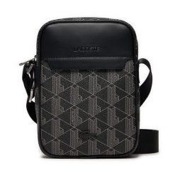 Saszetka Lacoste. Czarne torby na ramię LACOSTE, bez wzorów, małe, bez dodatków. Za 569.99 zł.