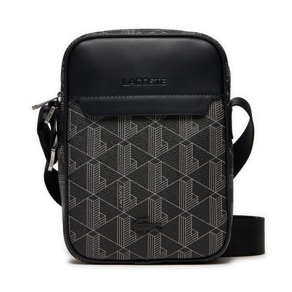 Saszetka Lacoste. Czarne saszetki i nerki LACOSTE, bez wzorów. Za 549.99 zł.