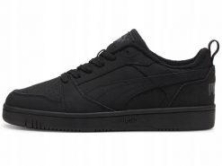 Buty męskie trampki sportowe Puma REBOUND V6 LOW NUBUCK. Czarne trampki Puma, m, bez wzorów, bez zapięcia. Za 255.00 zł.