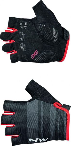 Rękawiczki rowerowe męskie NORTHWAVE ACTIVE Glove szaro czerwone. Brązowe rękawiczki Northwave, na lato, bez wzorów, z mikrofibry. Za 141.50 zł.