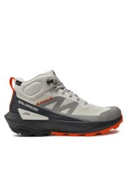 Salomon Trekkingi Elixir Activ Mid Gore-Tex L47456700 Szary. Szare botki sznurowane Salomon, bez wzorów, z gore-texu, bez obcasa, bez zapięcia. Za 799.99 zł.