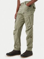 G-Star Raw Spodnie materiałowe Rovic D02190-5126 Zielony Tapered Fit. Zielone spodnie materiałowe G-Star Raw, m, bez wzorów, z bawełny, retro. Za 364.99 zł.