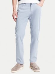 Pierre Cardin Spodnie materiałowe C3 34540.4023 Błękitny Tapered Fit. Niebieskie spodnie materiałowe Pierre Cardin, m, bez wzorów, z bawełny. Za 439.99 zł.