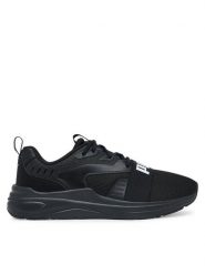 Puma Sneakersy 400232 01 Czarny. Czarne buty sportowe casual Puma, bez wzorów, z materiału, bez zapięcia. Za 199.99 zł.